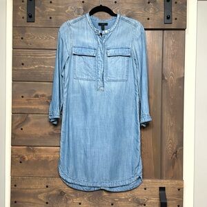 J.Crew chambray tunic dress, size XS